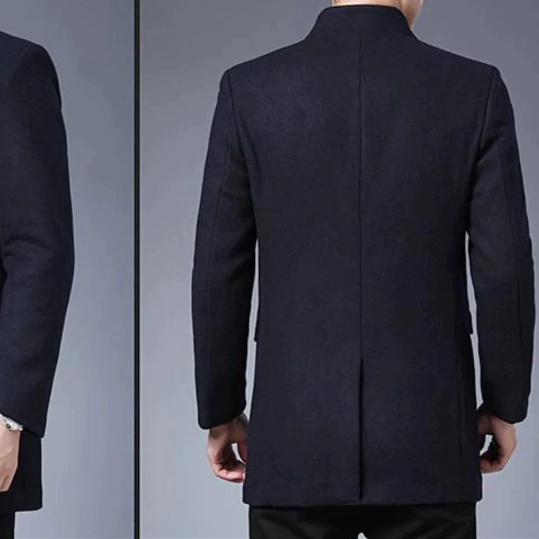 Enrico | Luxueuze heren mantel