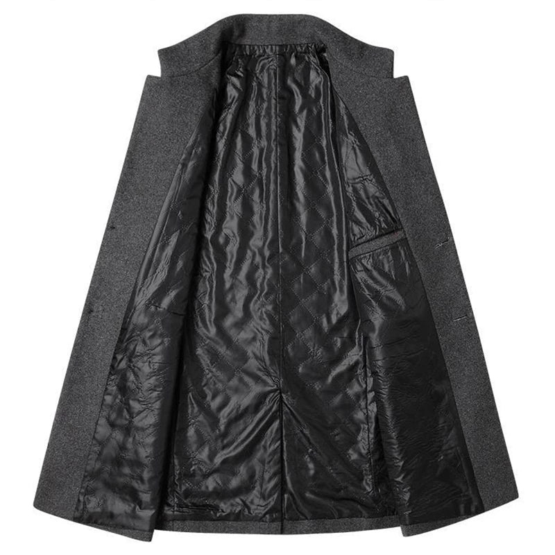 Enrico | Luxueuze heren mantel